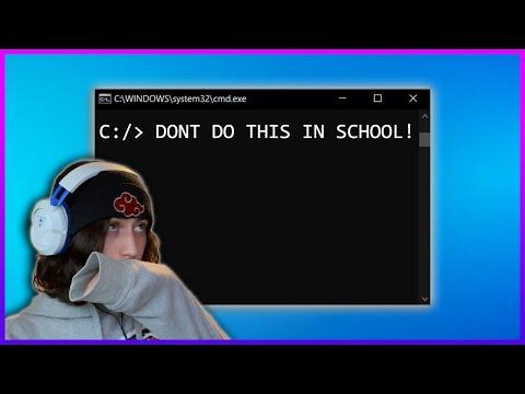 CMD PRANKS! (Educational Purposes ONLY!)