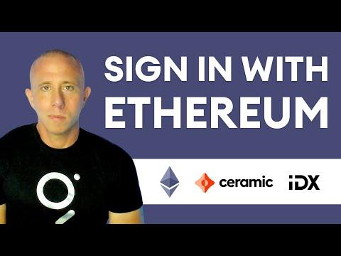Sign In with Ethereum and Decentralized Identity with Ceramic, IDX, React, and 3ID Connect